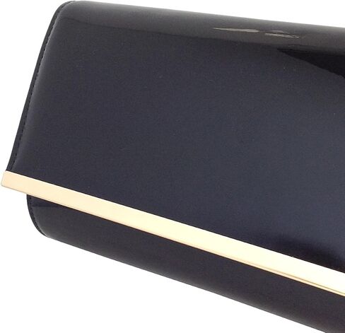 JNB Faux Patent Leather Glossy Candy Clutch in Saudi Arabia