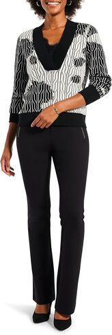 NIC+ZOE Women's Deep Dive Dusk Sweater in Saudi Arabia