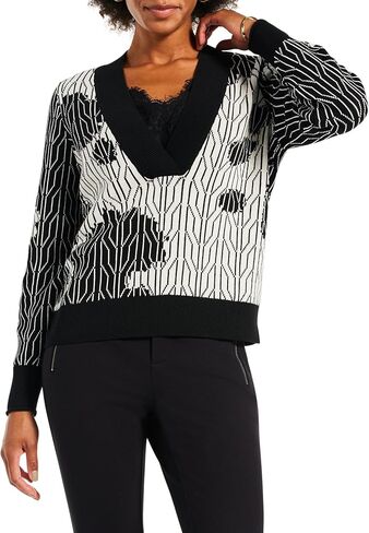 NIC+ZOE Women's Deep Dive Dusk Sweater in Saudi Arabia