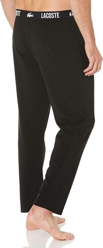 Lacoste mens Straight Fit Pajama Pant With Croc Waistband in Saudi Arabia