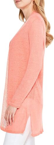 NIC+ZOE Women's Petite Lightweight Long BOC Cardy, Valencia, PS in Saudi Arabia