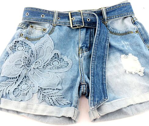 أحزمة دينم جلامورستار للنساء، حزام خصر جينز عتيق للفستان in Kuwait