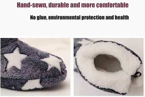 Solaud Slipper Boots for Womens,Winter Warm Plush Lining House Shoes Booty Slippers With Pom Poms, Booties Slippers for Women Indoor in Saudi Arabia
