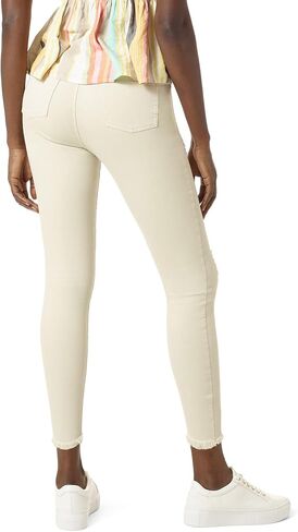 HUE Women's Ripped Denim High Rise Skimmer Legging in Kuwait