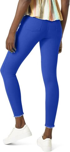 HUE Women's Ripped Denim High Rise Skimmer Legging in Saudi Arabia