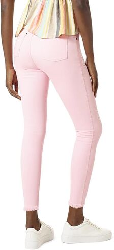 HUE Women's Ripped Denim High Rise Skimmer Legging in Kuwait