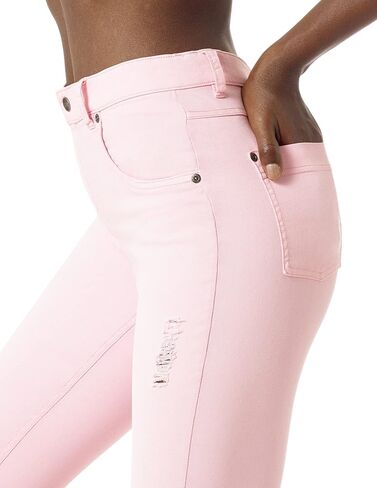 HUE Women's Ripped Denim High Rise Skimmer Legging in Kuwait