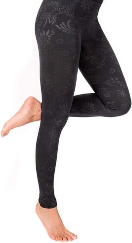 MUK LUKS Women's Embossed Legging in Saudi Arabia