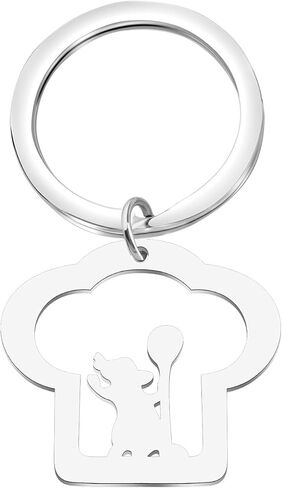 OKEYCH Rat Movie Inspired Gift Remy Fan Keychain Mouse Chef Jewelry Remy Little Chef Movie Merch in Saudi Arabia