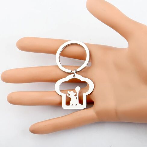 OKEYCH Rat Movie Inspired Gift Remy Fan Keychain Mouse Chef Jewelry Remy Little Chef Movie Merch in Saudi Arabia