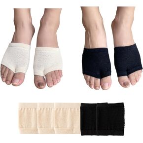 Women Open Toe Half Socks Peep Toe Mule Sock for Clogs Flip Flop Sock in Saudi Arabia