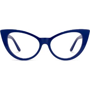 Zeelool Vintage Acetate Cat Eye Blue Light Blocking Glasses for Women Marilyn FP0049-01 Black