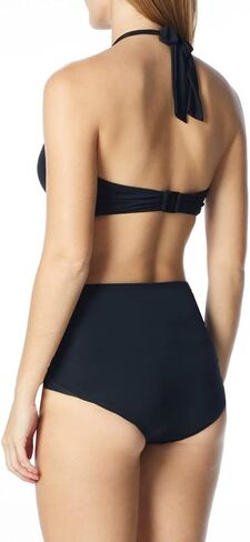 HOMILLE Women's Bikini Bottoms High Waisted Bathing Suit Bottom Full Coverage Swim Brief Girls Swimsuit Short Tankini Bottoms in Saudi Arabia