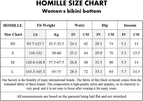 HOMILLE Women's Bikini Bottoms High Waisted Bathing Suit Bottom Full Coverage Swim Brief Girls Swimsuit Short Tankini Bottoms in Saudi Arabia