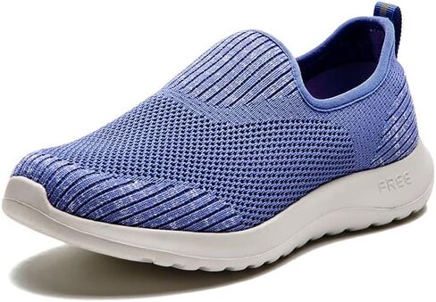 OZIO Wide Width Walking Shoes for Women, Slip on Breathable Natural Soft Dress Sneakers, Wide Comfortable Barefoot Flat Tennis Shoes for Women, Minimalist Splay Zero Drop Shoes in Saudi Arabia