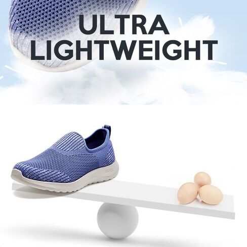 OZIO Wide Width Walking Shoes for Women, Slip on Breathable Natural Soft Dress Sneakers, Wide Comfortable Barefoot Flat Tennis Shoes for Women, Minimalist Splay Zero Drop Shoes in Saudi Arabia
