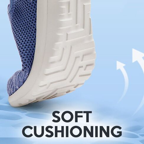 OZIO Wide Width Walking Shoes for Women, Slip on Breathable Natural Soft Dress Sneakers, Wide Comfortable Barefoot Flat Tennis Shoes for Women, Minimalist Splay Zero Drop Shoes in Saudi Arabia