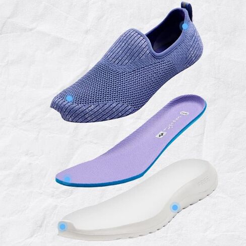 OZIO Wide Width Walking Shoes for Women, Slip on Breathable Natural Soft Dress Sneakers, Wide Comfortable Barefoot Flat Tennis Shoes for Women, Minimalist Splay Zero Drop Shoes in Saudi Arabia