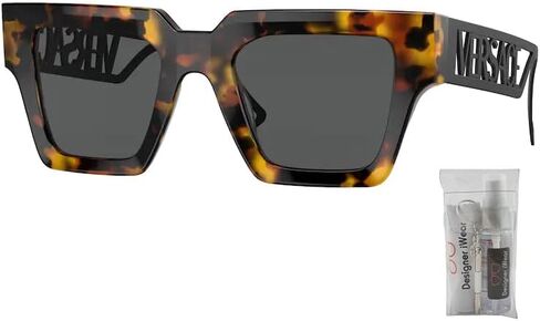 Versace VE4431 Square Sunglasses for Women + BUNDLE With Designer iWear Eyewear Kit in Saudi Arabia