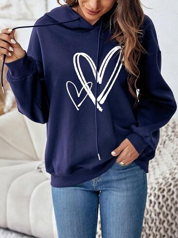 SweatyRocks Women's Long Sleeve Crewneck Leopard Graphic Tee Casual Soft Pullover T Shirt in Saudi Arabia