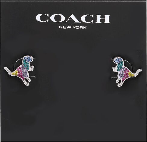COACH Pave Rexy Stud Earrings in Saudi Arabia