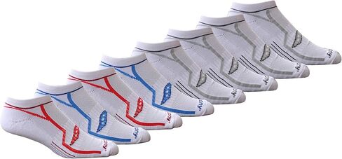 Saucony Men's 8 Pairs Performance Comfort Fit Athletic Socks in Saudi Arabia