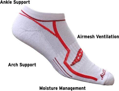 Saucony Men's 8 Pairs Performance Comfort Fit Athletic Socks in Saudi Arabia