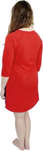 Marvel Captain Women's 3/4 Sleeve Dorm Nightgown Pajamas in Saudi Arabia