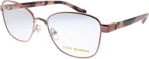 Tory Burch TY 1061 3273 Shiny Rose Gold Metal Metal Butterfly Eyeglasses 51mm in Saudi Arabia