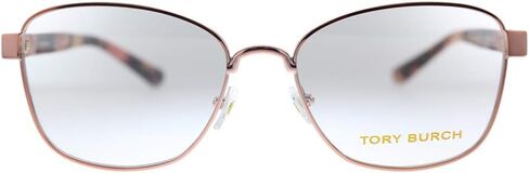 Tory Burch TY 1061 3273 Shiny Rose Gold Metal Metal Butterfly Eyeglasses 51mm in Saudi Arabia