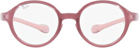Ray-Ban Kids' Ry9075vf Low Bridge Fit Round Prescription Eyewear Frames in Saudi Arabia