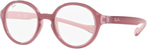 Ray-Ban Kids' Ry9075vf Low Bridge Fit Round Prescription Eyewear Frames in Saudi Arabia