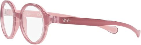 Ray-Ban Kids' Ry9075vf Low Bridge Fit Round Prescription Eyewear Frames in Saudi Arabia