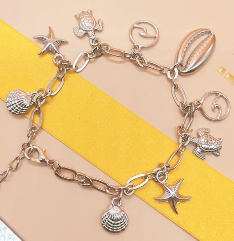 اساور بدلاية للنساء من اودوفيهي، اساور من الفضة الاسترلينية عيار 925 للنساء، سوار سلسلة معصم بدلاية للنساء، 7 انش، فضي، بدون احجار كريمة in Kuwait