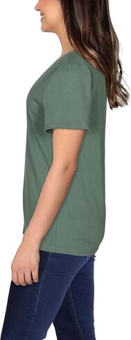 Fruit of the Loom Women’s Crafted Comfort™ Pima Cotton Short Sleeve T-shirts in Saudi Arabia