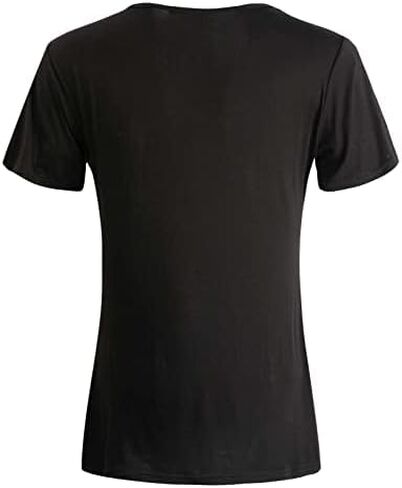 Roseelf Womens Sequins Embroidery T Shirt for St. Patrick's Day/Valentines Day/ 4th of July in Saudi Arabia