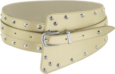 Wriidy Stretch Belt Black Wide Women Corset Belts Elastic Waist Jewelry Accessories for Dress in Kuwait