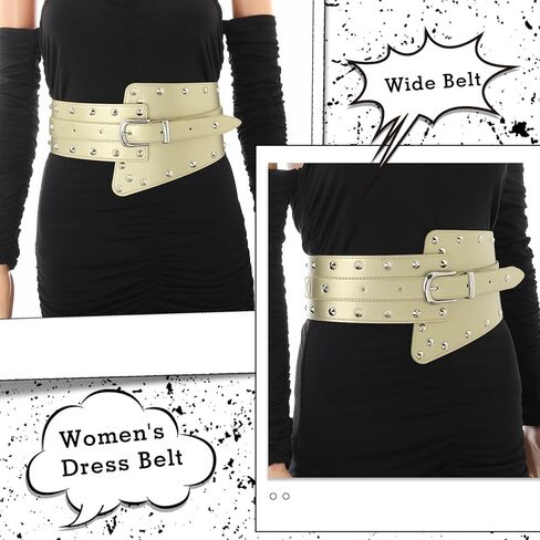 Wriidy Stretch Belt Black Wide Women Corset Belts Elastic Waist Jewelry Accessories for Dress in Kuwait