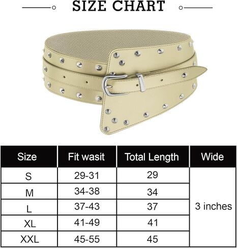 Wriidy Stretch Belt Black Wide Women Corset Belts Elastic Waist Jewelry Accessories for Dress in Kuwait
