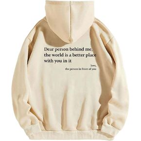 Dear Person Behind Me Sweatshirt Hoodie, Long Sleeve Personalized Shirt Dear Person Behind Me Hoodie, Funny Hoodies For Women in Saudi Arabia