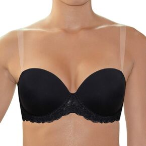 Plusexy Strapless Convertible Clear Straps Bra Underwire Invisible Backless Multiway Wedding Bras for Women in Saudi Arabia