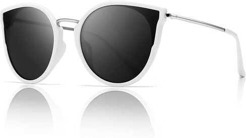 SUNGAIT Oversized Vintage Polarized Cat Eye Sunglasses for Women UV400 in Saudi Arabia