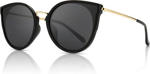 SUNGAIT Oversized Vintage Polarized Cat Eye Sunglasses for Women UV400 in Saudi Arabia