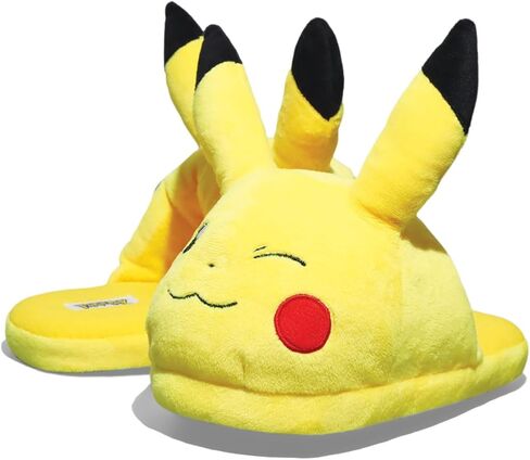 شبشب Ground Up Pikachu Scuff 3D (طفل صغير/طفل كبير) أصفر 13/1 (طفل صغير) M in Kuwait