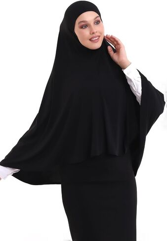 ihvan online, Women Muslim Hijab Cover, Islamic Khimar, Long Salah Clothes. Prayer Hijab for Women in Saudi Arabia