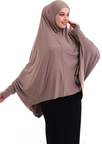 ihvan online, Women Muslim Hijab Cover, Islamic Khimar, Long Salah Clothes. Prayer Hijab for Women in Saudi Arabia
