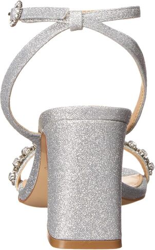 Jewel Badgley Mischka Alyna Bejeweled Block Heel in Saudi Arabia