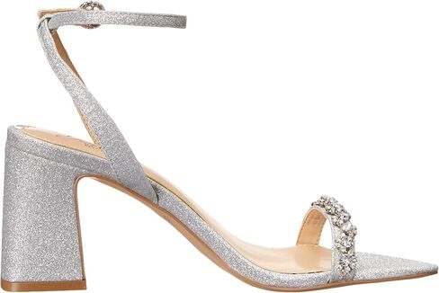 Jewel Badgley Mischka Alyna Bejeweled Block Heel in Saudi Arabia