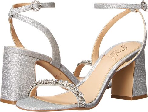 Jewel Badgley Mischka Alyna Bejeweled Block Heel in Saudi Arabia
