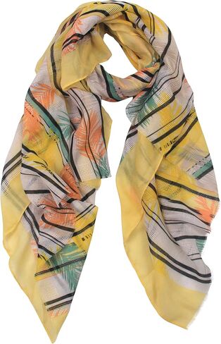 PANTONIGHT Big Neck Scarfs for Women - Long Cotton Shawl Scarf Fall Viscose Large Scarf… in Saudi Arabia
